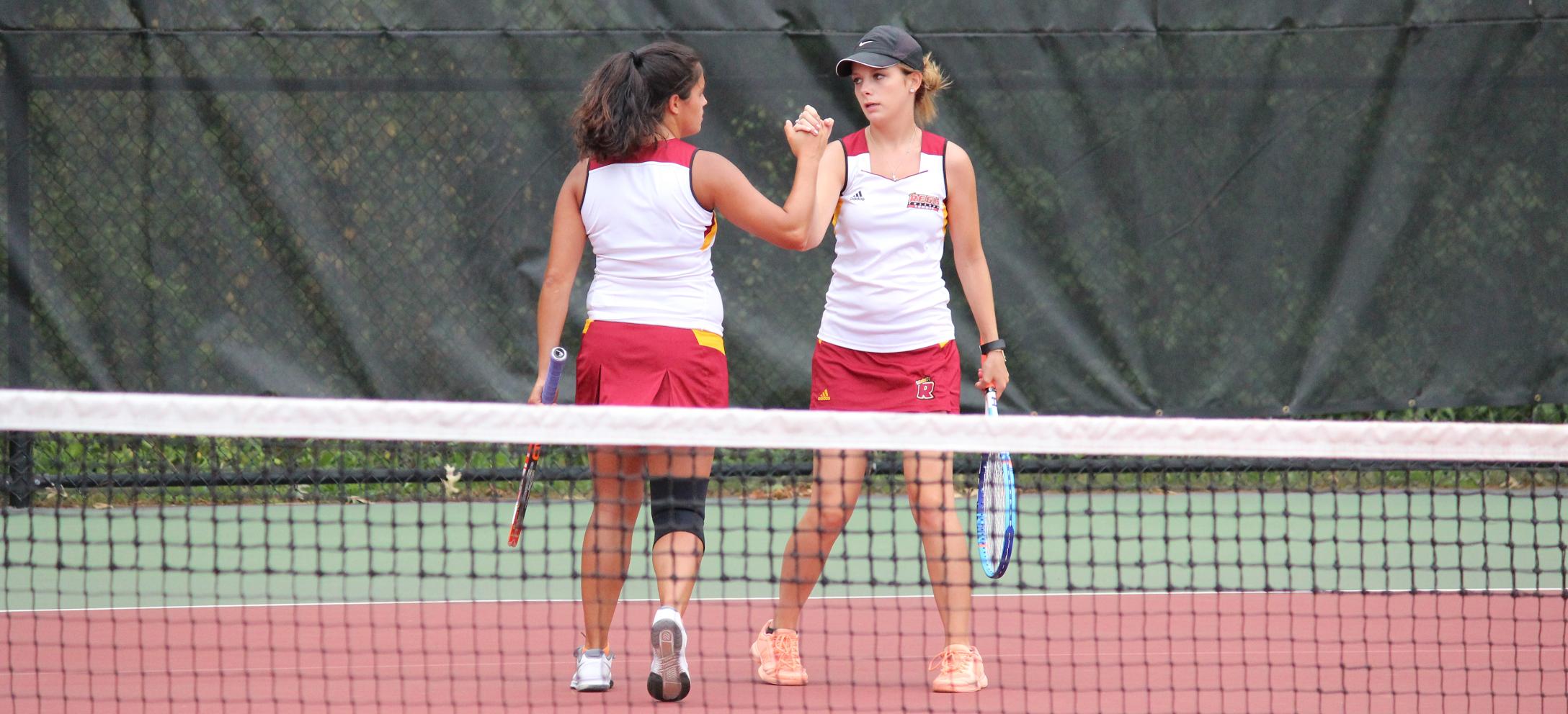 Women's Tennis Closes Out NECC Play with Win