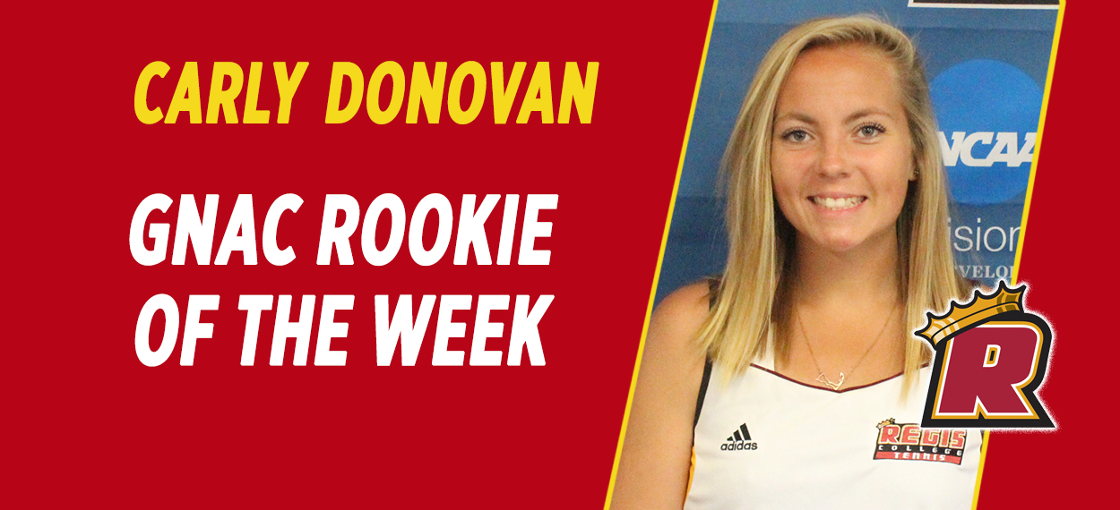 Donovan Wins Third GNAC Rookie of the Week Crown