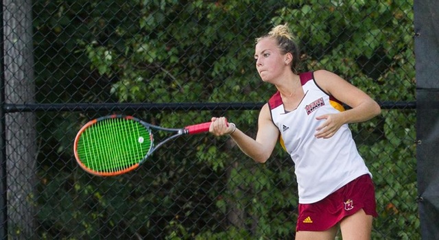 Women’s Tennis Edges Suffolk, Remains Perfect In GNAC