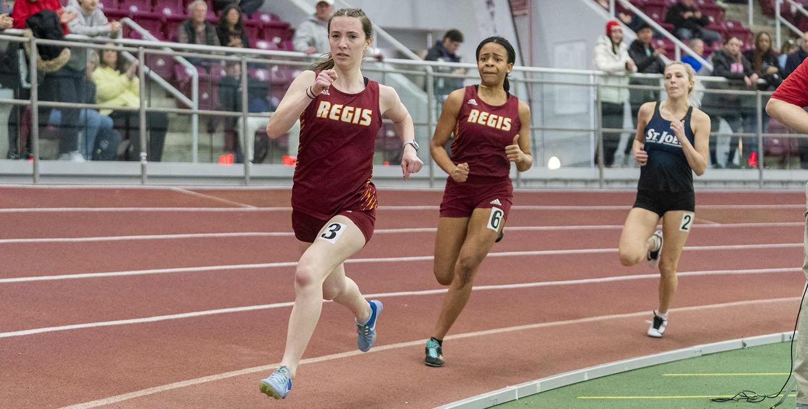 Regis Indoor Season Concludes at New England Division III Championships