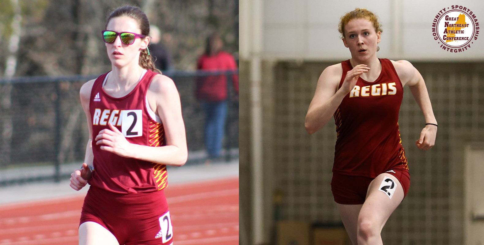 Erin Kelley, Colleen Curran Selected for GNAC Weekly Awards