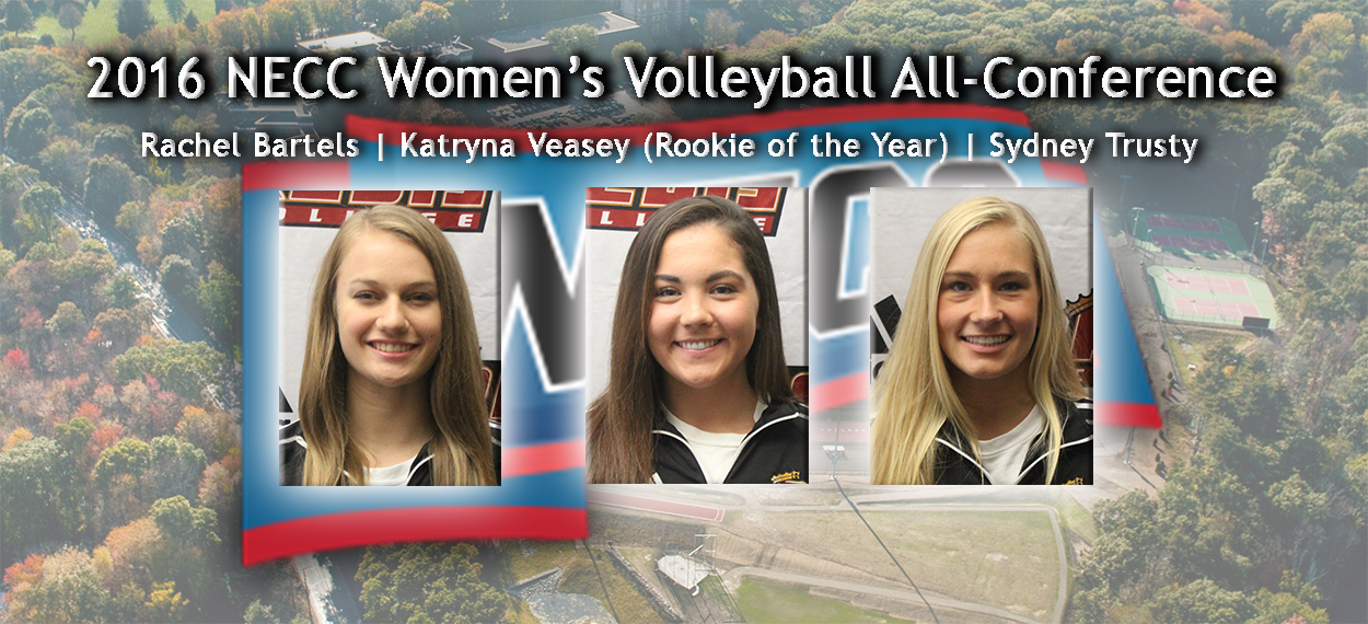 Rookie of the Year Veasey Leads Women's Volleyball All-NECC Honors