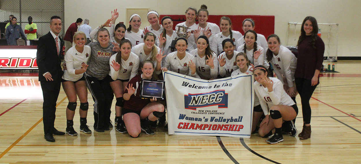 Women's Volleyball Completes Three-Peat in Sweep of Daniel Webster