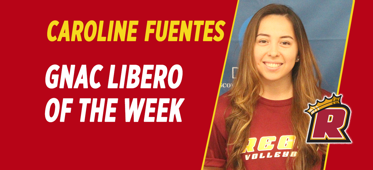 Fuentes Named GNAC Libero of the Week