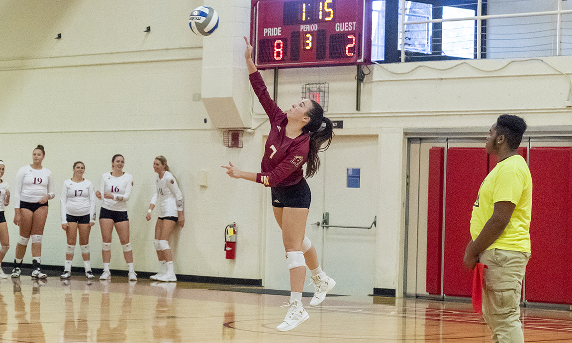 Regis Women’s Volleyball Cruises to GNAC Victory