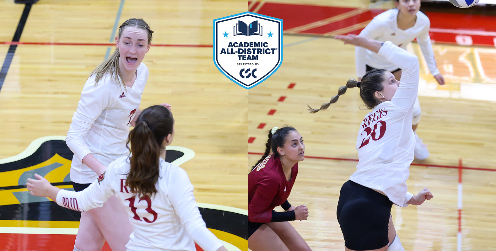 Rita Dow, Kate Montigny Named Academic All-District®