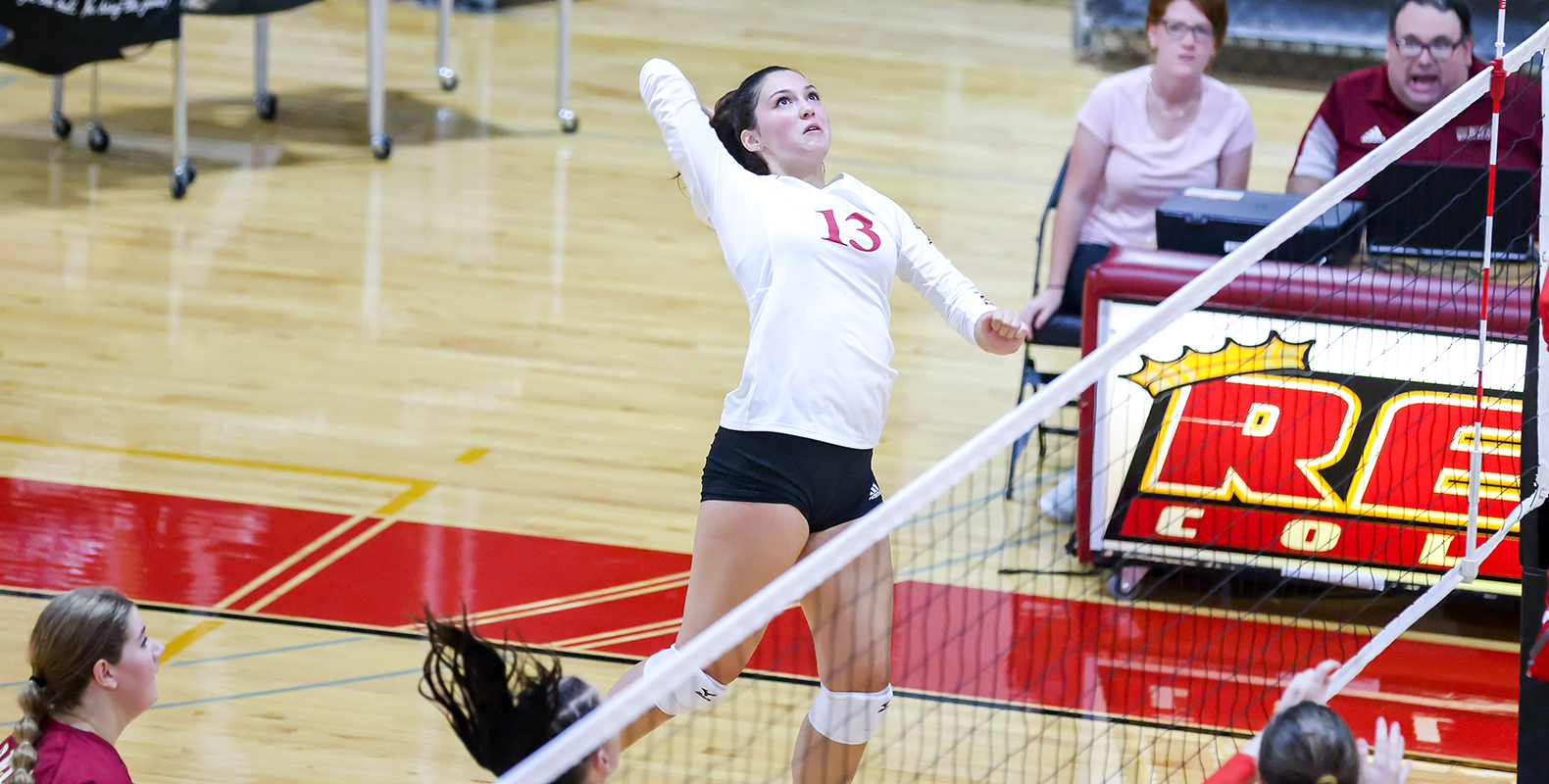 Pride Women’s Volleyball Earns Historic Win Over Wildcats