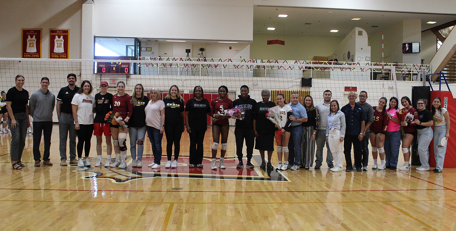 Women’s Volleyball Caps Senior Day With Exciting Comeback Victory